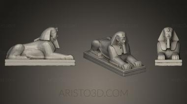 Egyptian statues and reliefs (STKE_0023) 3D model for CNC machine